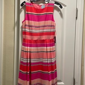 Cute CeCe Shades of Pink Sleeveless Dress Size 4